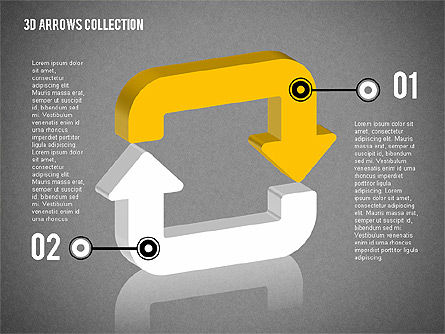 Ciclismo Flechas Formas, Diapositiva 16, 02040, Formas — PoweredTemplate.com