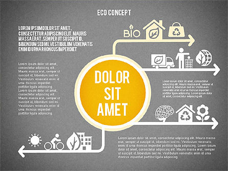Ecología Diagrama de medio ambiente, Diapositiva 11, 02044, Modelos de negocios — PoweredTemplate.com