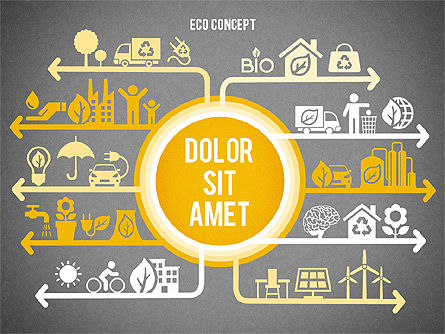 Diagramme de l'environnement écologique, Diapositive 15, 02044, Modèles commerciaux — PoweredTemplate.com