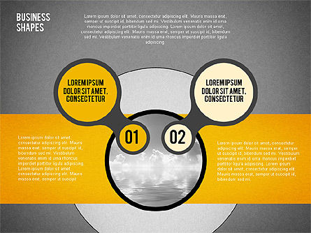 Círculos con números Diagrama de escenario, Diapositiva 11, 02046, Diagramas de la etapa — PoweredTemplate.com