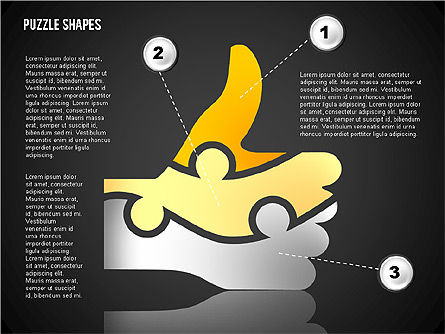 Thumbs Up Puzzle, Diapositiva 15, 02048, Diagramas de puzzle — PoweredTemplate.com