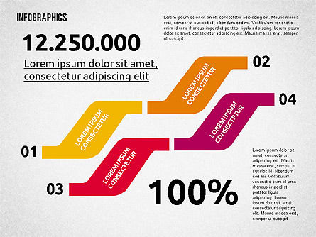 Sentieri tortuosi passi, Slide 4, 02049, Diagrammi Palco — PoweredTemplate.com