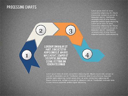 Diagrama de cadenas de proceso, Diapositiva 11, 02051, Diagramas de proceso — PoweredTemplate.com
