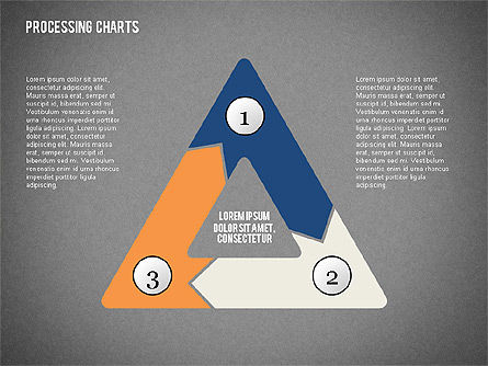Schéma de chaîne de processus, Diapositive 13, 02051, Schémas de procédés — PoweredTemplate.com