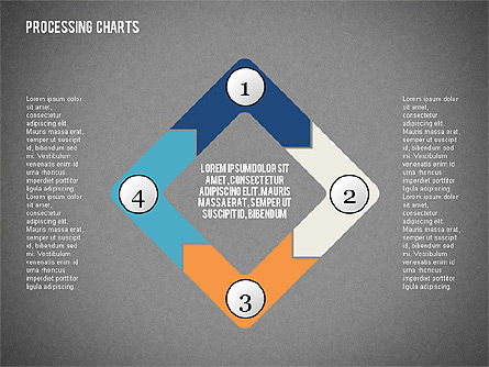 Schéma de chaîne de processus, Diapositive 15, 02051, Schémas de procédés — PoweredTemplate.com
