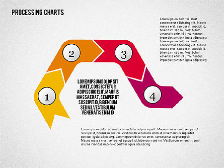 Schéma de chaîne de processus, Diapositive 3, 02051, Schémas de procédés — PoweredTemplate.com