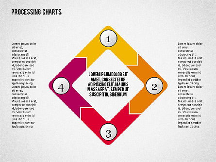 Schéma de chaîne de processus, Diapositive 7, 02051, Schémas de procédés — PoweredTemplate.com