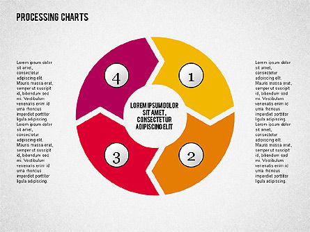 Schéma de chaîne de processus, Diapositive 8, 02051, Schémas de procédés — PoweredTemplate.com