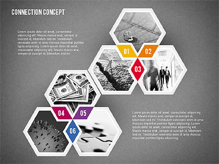 Formas con fotos, Diapositiva 10, 02055, Formas — PoweredTemplate.com