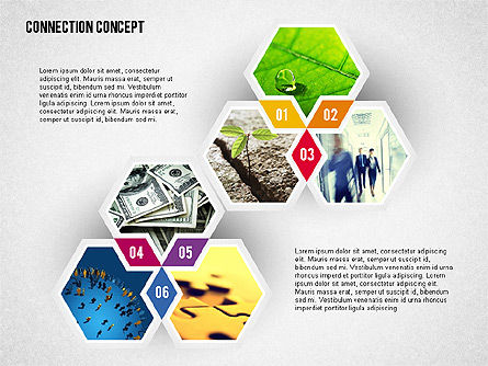 Formas con fotos, Diapositiva 2, 02055, Formas — PoweredTemplate.com