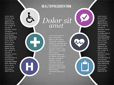 Présentation de la santé, Diapositive 13, 02062, Schémas et graphiques médicaux — PoweredTemplate.com