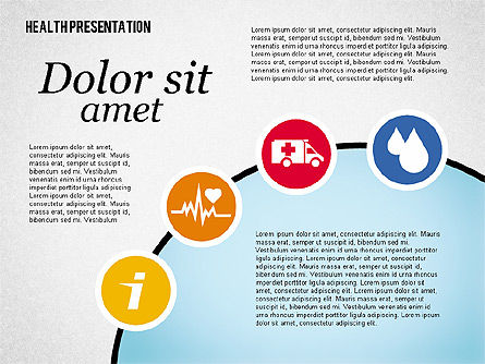 Sanità presentazione, Slide 4, 02062, Diagrammi e Grafici Medici — PoweredTemplate.com