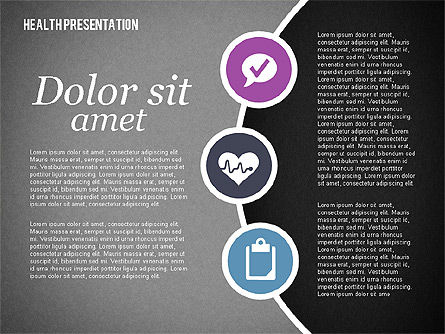 Presentatie Healthcare, Dia 9, 02062, Medische Diagrammen en Grafieken — PoweredTemplate.com