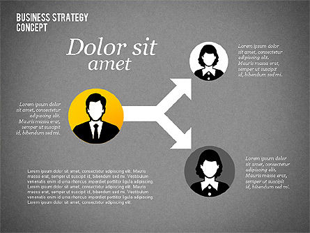 Relacíon de negocios, Diapositiva 13, 02065, Organigramas — PoweredTemplate.com