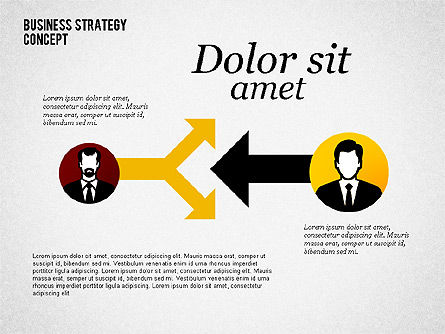 Relation d'affaires, Diapositive 8, 02065, Graphiques organisationnels — PoweredTemplate.com