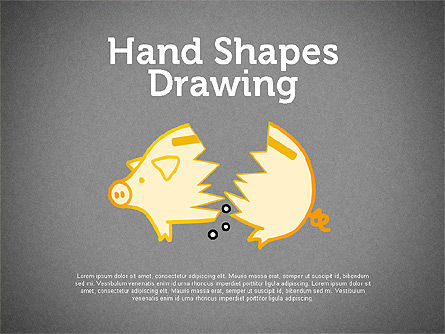 Illustrations drôles, Diapositive 9, 02068, Formes — PoweredTemplate.com
