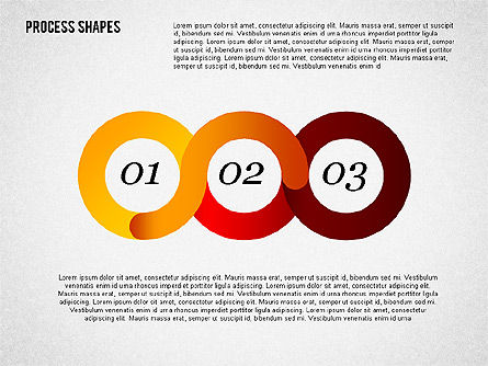 Formas serpentinas de estilo cinturón, Diapositiva 2, 02069, Diagramas de la etapa — PoweredTemplate.com