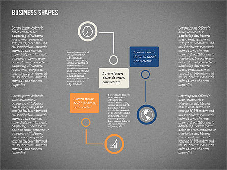 재무 프리젠 테이션 개념, 슬라이드 10, 02070, 비즈니스 모델 — PoweredTemplate.com