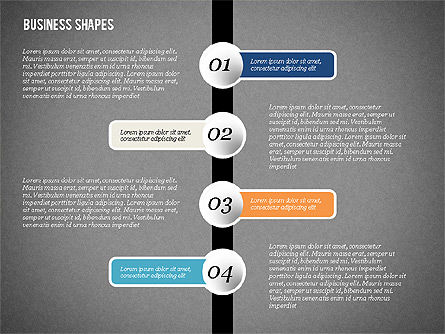 재무 프리젠 테이션 개념, 슬라이드 16, 02070, 비즈니스 모델 — PoweredTemplate.com