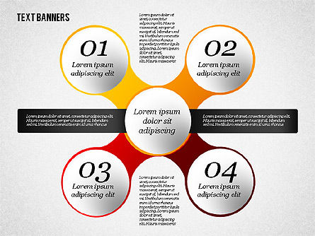 Modèle de présentation avec des zones de texte, Diapositive 5, 02071, Modèles commerciaux — PoweredTemplate.com