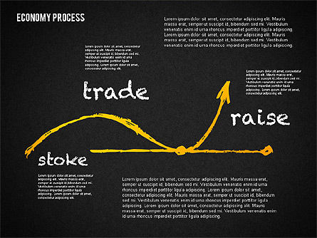 Concepto de Presentación Económica, Diapositiva 10, 02075, Plantillas de presentación — PoweredTemplate.com