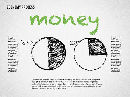 Concepto de Presentación Económica, Diapositiva 5, 02075, Plantillas de presentación — PoweredTemplate.com