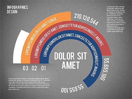 Opzioni diagramma radiale, Slide 15, 02078, Diagrammi Palco — PoweredTemplate.com