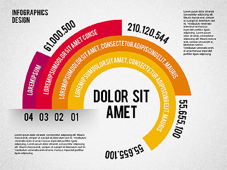 Opciones Diagrama Radial, Diapositiva 8, 02078, Diagramas de la etapa — PoweredTemplate.com
