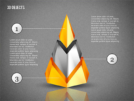 Formas compuestas 3D, Diapositiva 15, 02081, Formas — PoweredTemplate.com
