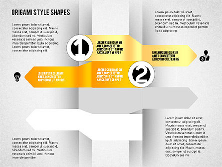 Four Steps Process Diagram, Slide 6, 02084, Process Diagrams — PoweredTemplate.com