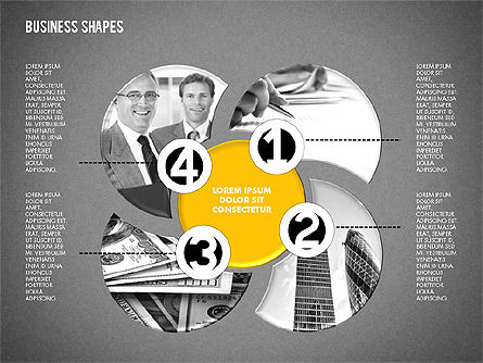 Diagrama de escenario con fotos, Diapositiva 16, 02087, Diagramas de la etapa — PoweredTemplate.com
