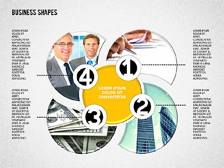 Diagrama de escenario con fotos, Diapositiva 8, 02087, Diagramas de la etapa — PoweredTemplate.com