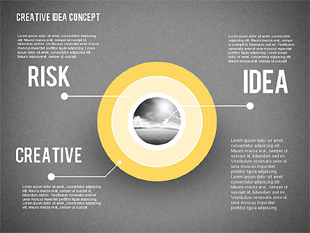 Fasi di sviluppo Idea, Slide 15, 02088, Diagrammi Palco — PoweredTemplate.com
