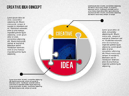 Fasi di sviluppo Idea, Slide 2, 02088, Diagrammi Palco — PoweredTemplate.com