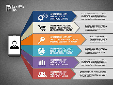 Pilihan Smartphone, Slide 15, 02091, Diagram Panggung — PoweredTemplate.com