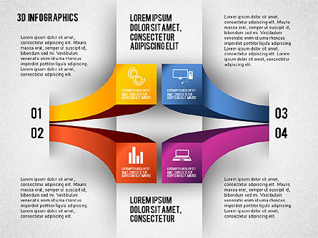 Pilihan Pseudo 3d Dengan Foto, Slide 3, 02097, Model Bisnis — PoweredTemplate.com
