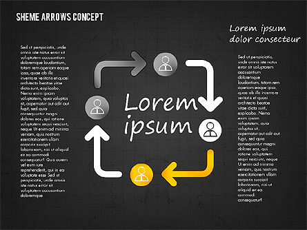 Diagram Struktur, Slide 13, 02100, Bagan Alur — PoweredTemplate.com