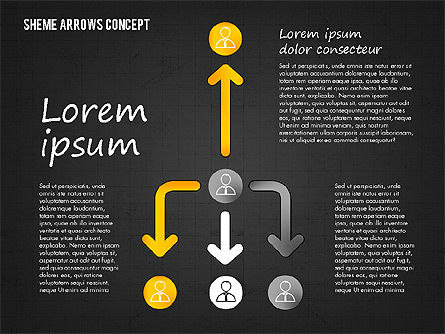 Structuurdiagram, Dia 14, 02100, Stroomdiagrammen — PoweredTemplate.com