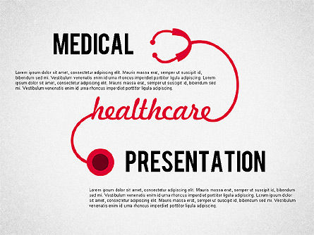 心脏病学介绍, PowerPoint模板, 02101, 医疗图和图表 — PoweredTemplate.com
