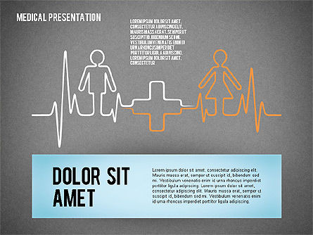 심장학 프리젠 테이션, 슬라이드 11, 02101, 의학 도표 및 차트 — PoweredTemplate.com