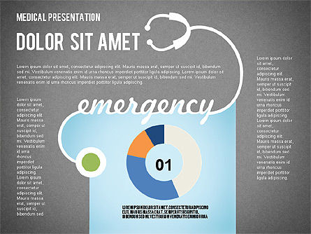 Presentazione Cardiologia, Slide 14, 02101, Diagrammi e Grafici Medici — PoweredTemplate.com