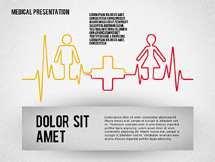 Presentación Cardiología, Diapositiva 3, 02101, Diagramas y gráficos médicos — PoweredTemplate.com