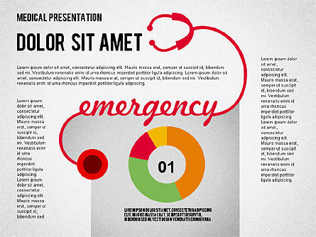 심장학 프리젠 테이션, 슬라이드 6, 02101, 의학 도표 및 차트 — PoweredTemplate.com