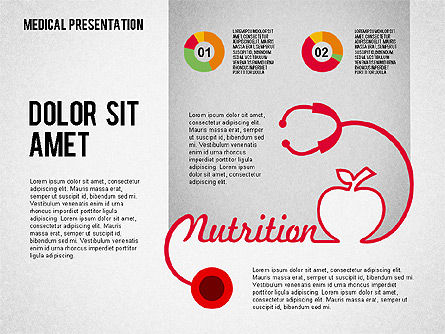 Presentazione Cardiologia, Slide 8, 02101, Diagrammi e Grafici Medici — PoweredTemplate.com