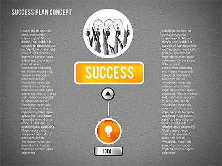 Concepto exitoso de la presentación del plan, Diapositiva 11, 02104, Modelos de negocios — PoweredTemplate.com