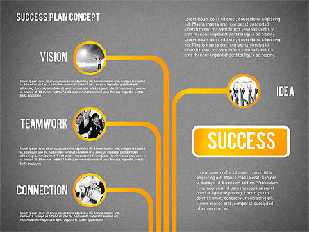 Concepto exitoso de la presentación del plan, Diapositiva 16, 02104, Modelos de negocios — PoweredTemplate.com
