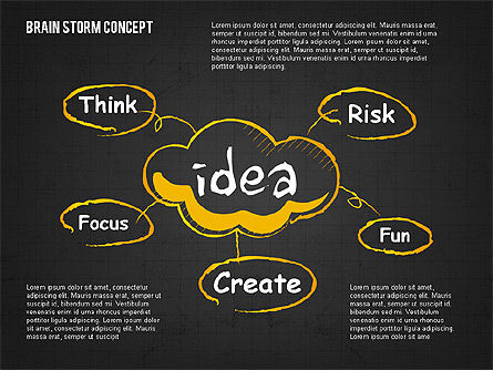 Konsep Brainstorming, Slide 9, 02108, Bentuk — PoweredTemplate.com