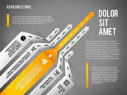 Opciones de carretera, Diapositiva 9, 02112, Modelos de negocios — PoweredTemplate.com