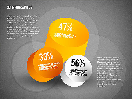 Objetos geométricos coloridos, Diapositiva 16, 02117, Formas — PoweredTemplate.com