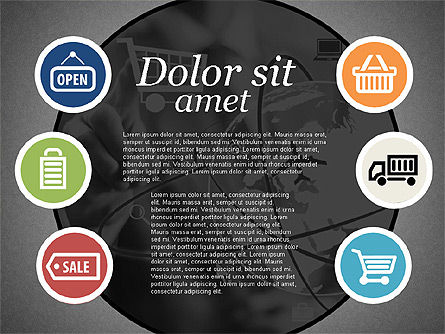 Icônes et photo, Diapositive 15, 02120, Icônes — PoweredTemplate.com